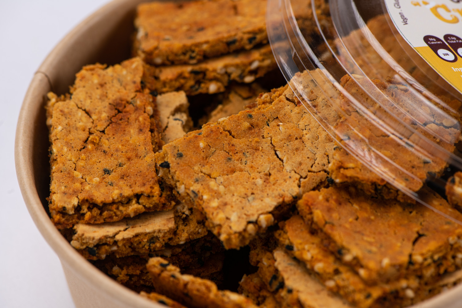 Crunchy corn crackers - Hover