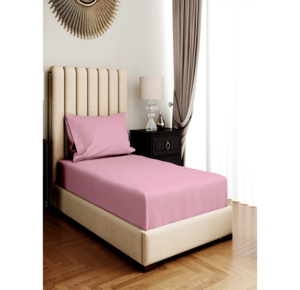 One and a half single fitted sheet set polyester