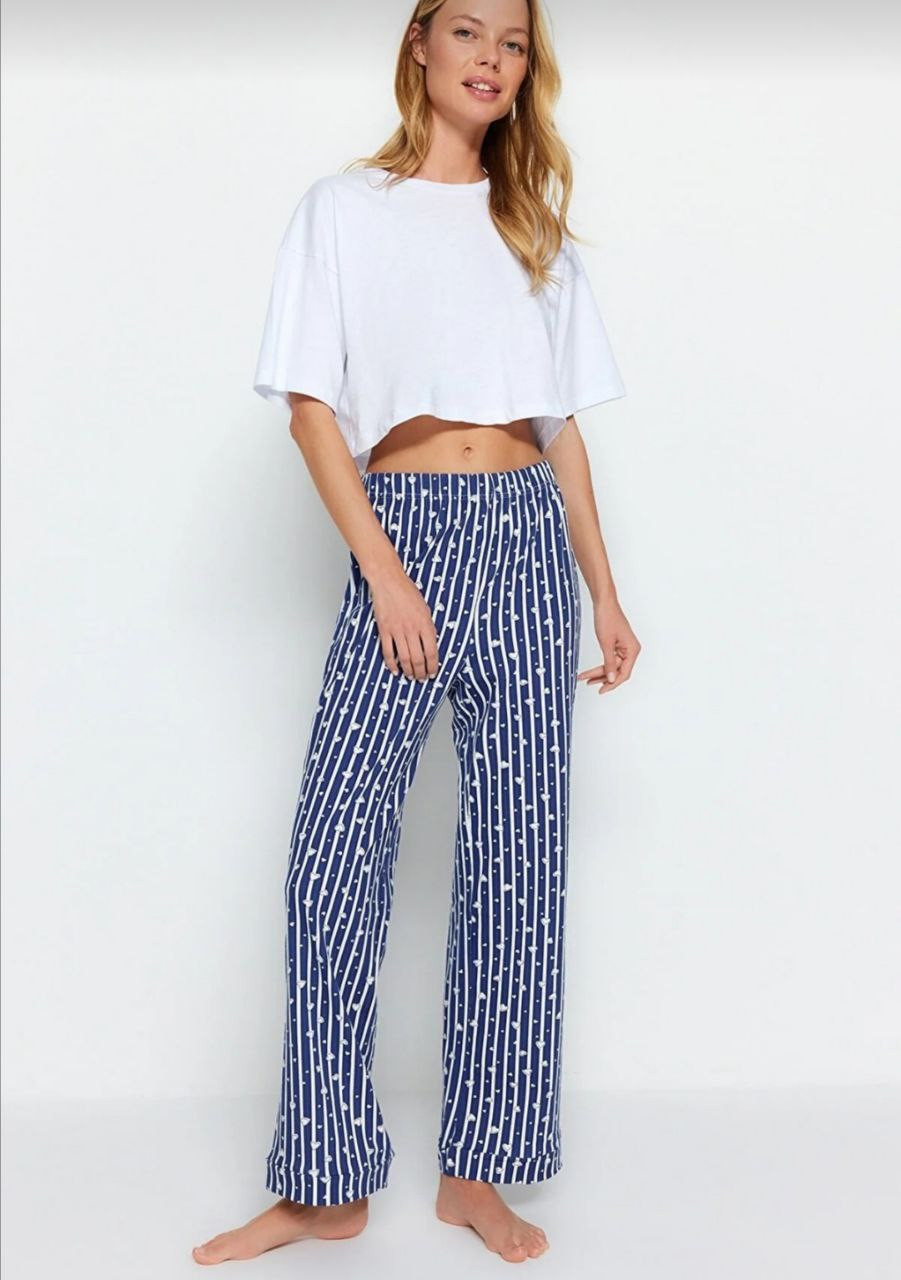 Striped pants pyjama - Hover