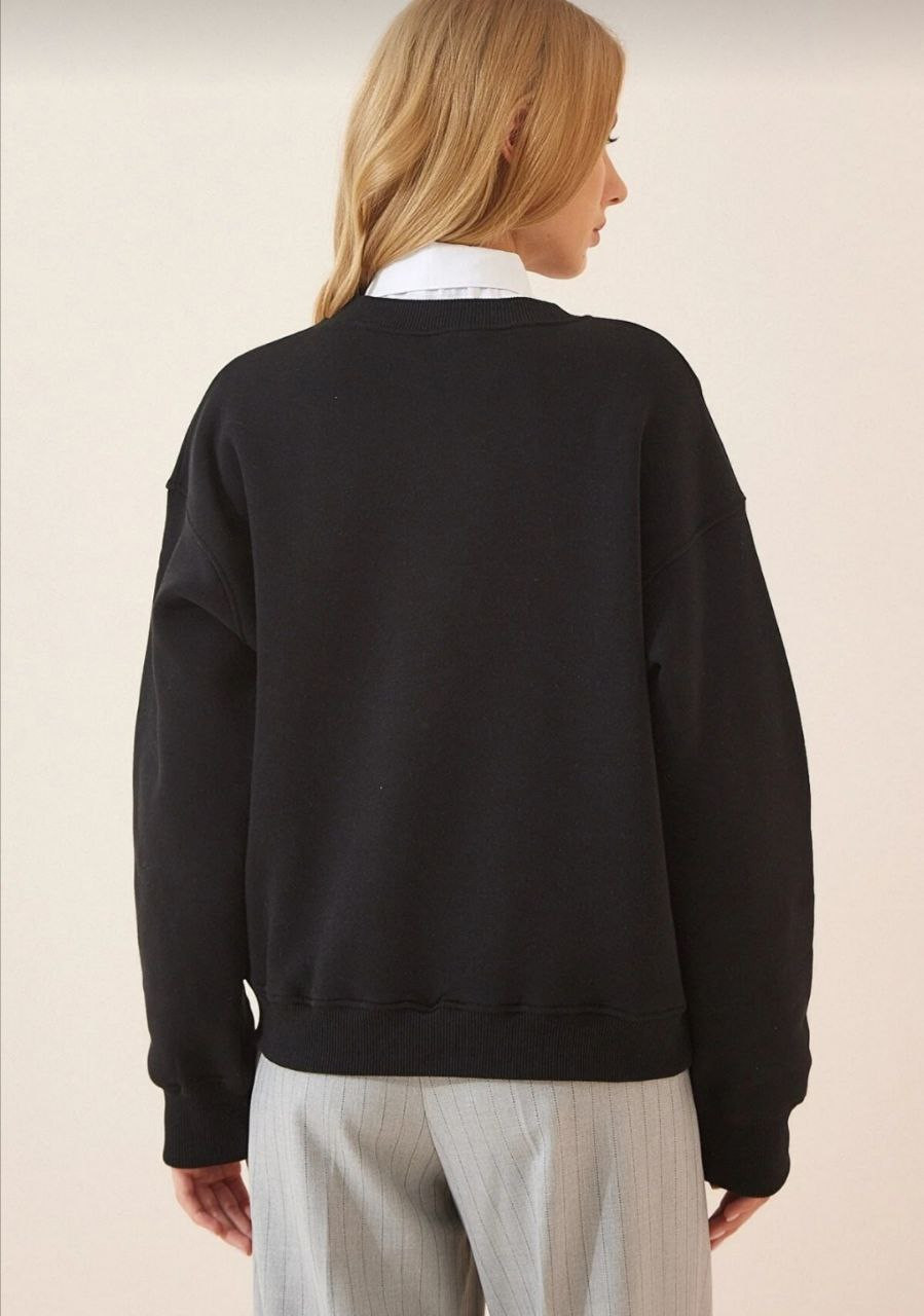 Black - simple shirt - Hover