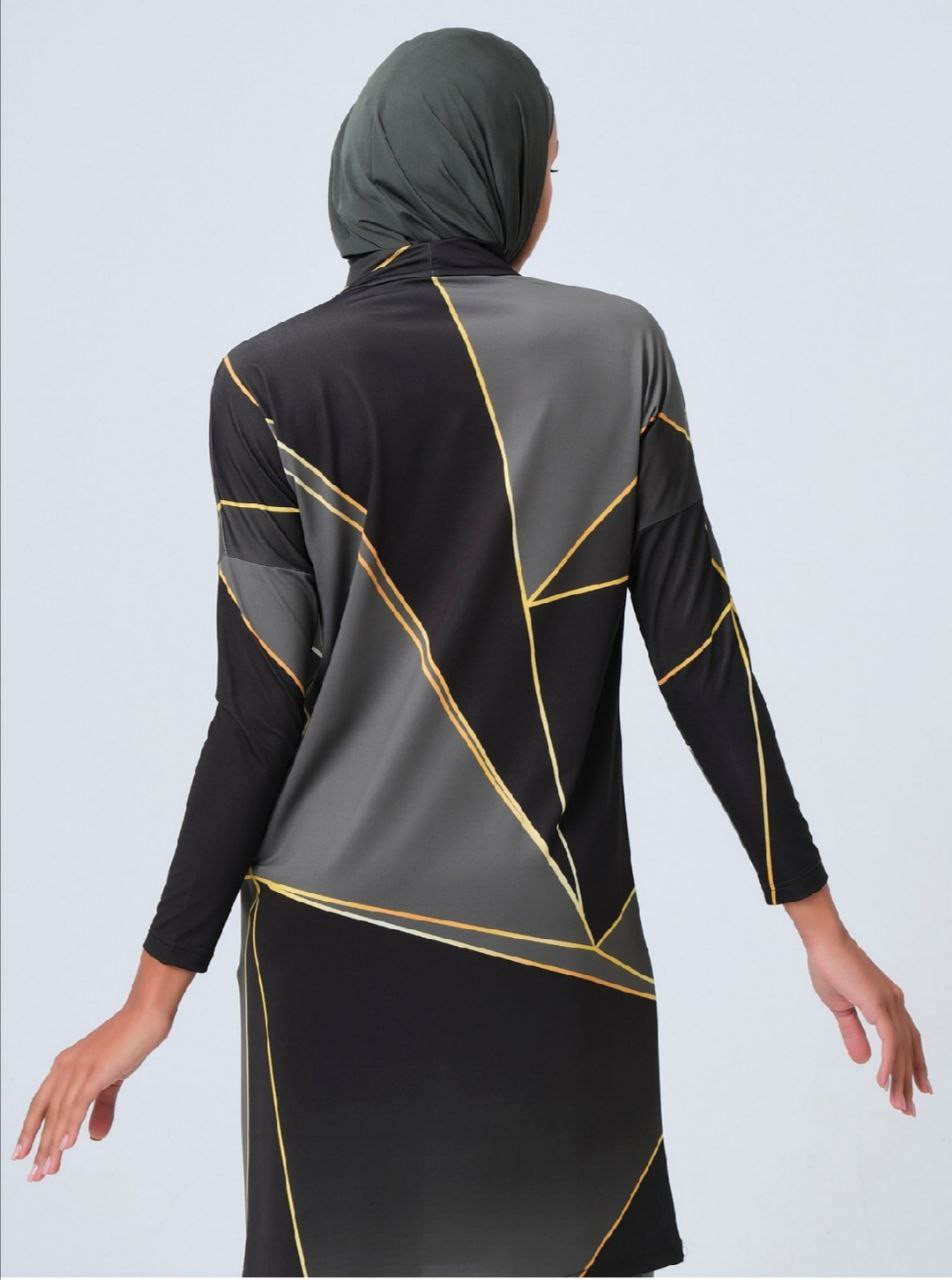 Gray swimsuit - Hover