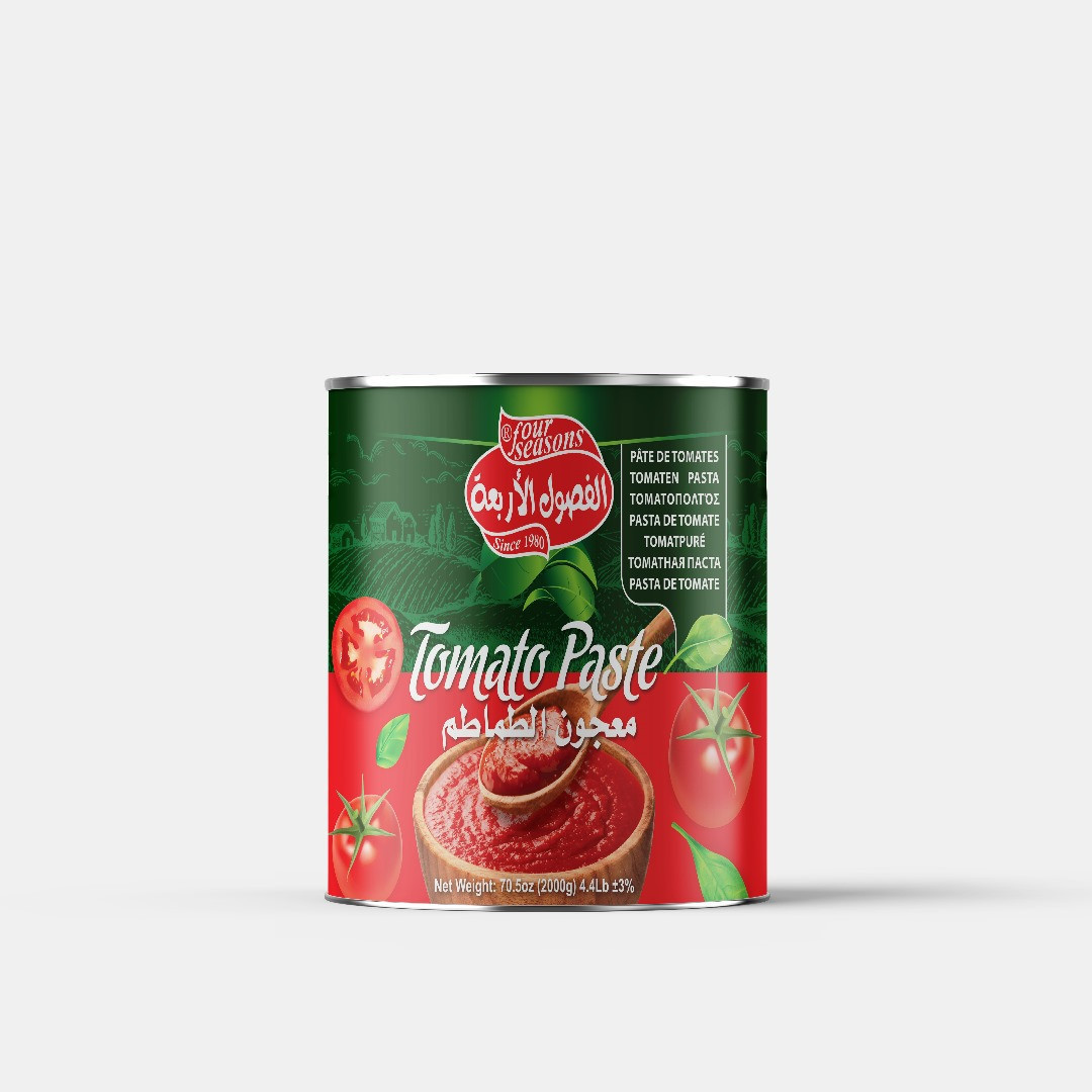 Tomato paste can 2000g