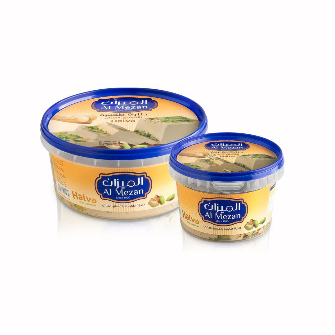 halva al mezan with pistachios 400g