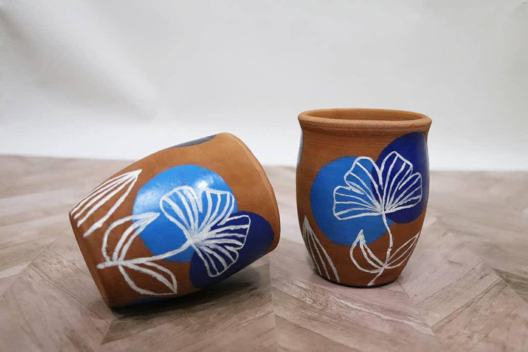 Jar and cups set - Hover