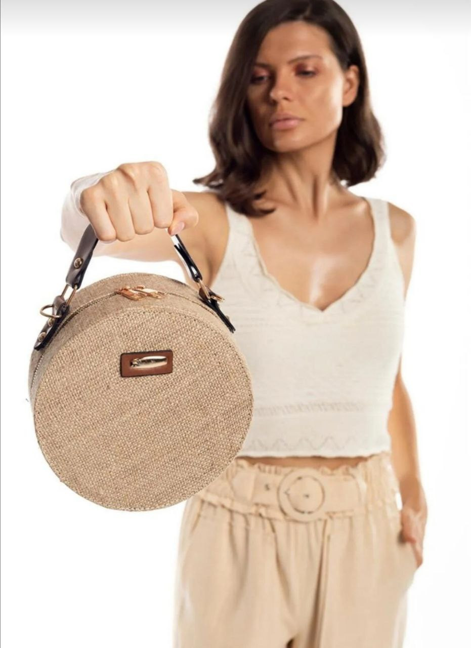 Beige Shoulder bag - Hover