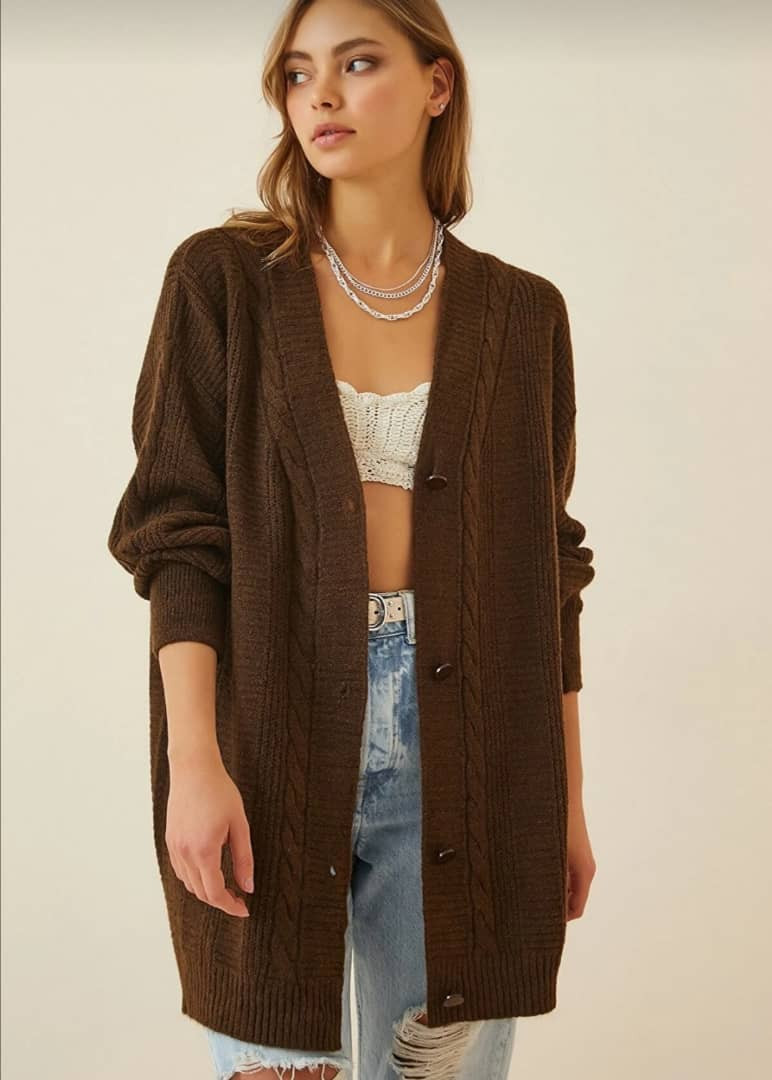 oversized cardigan - Hover