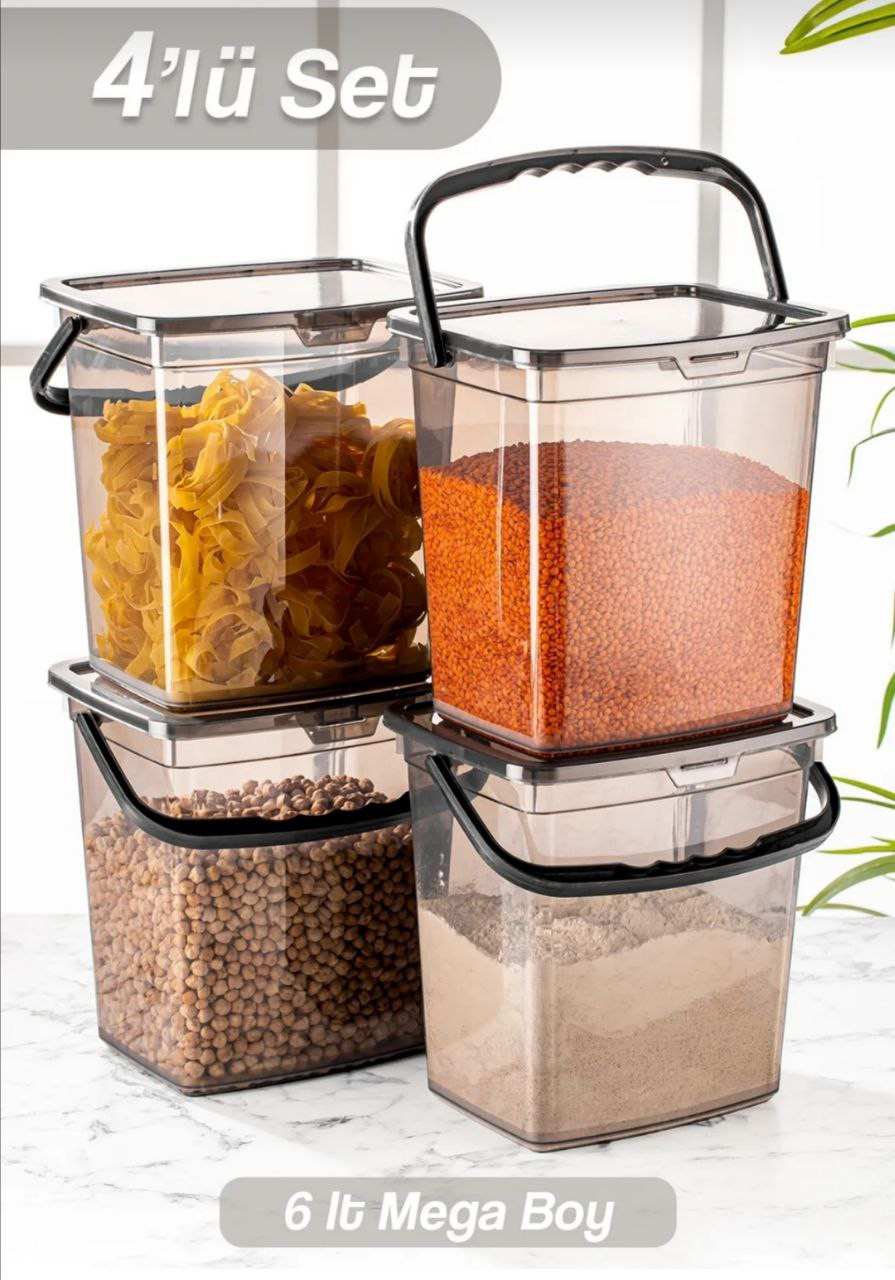 Flour and Legumes container