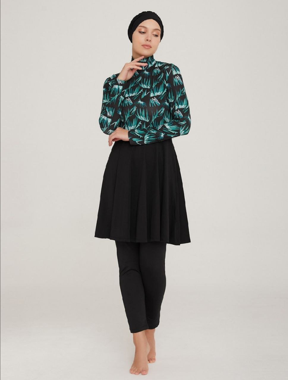 Multi colored swimsuit - Hover