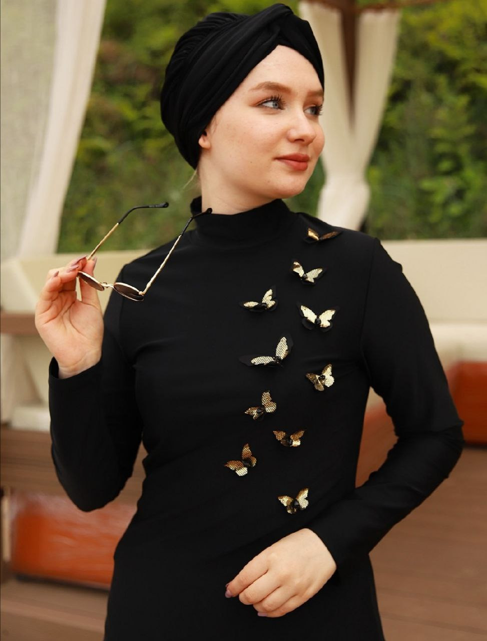 Butterfly Black swimsuit