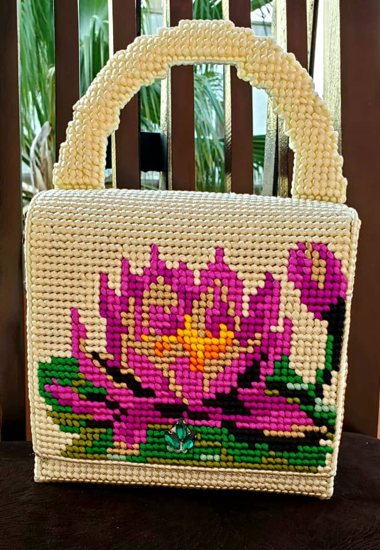 Lotus Handbag - Hover