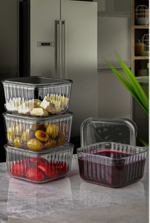 Plastic products for breakfast