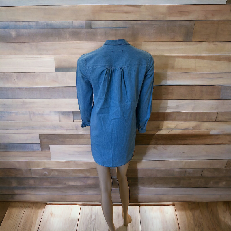 Denim Blouse 522B100 - Hover