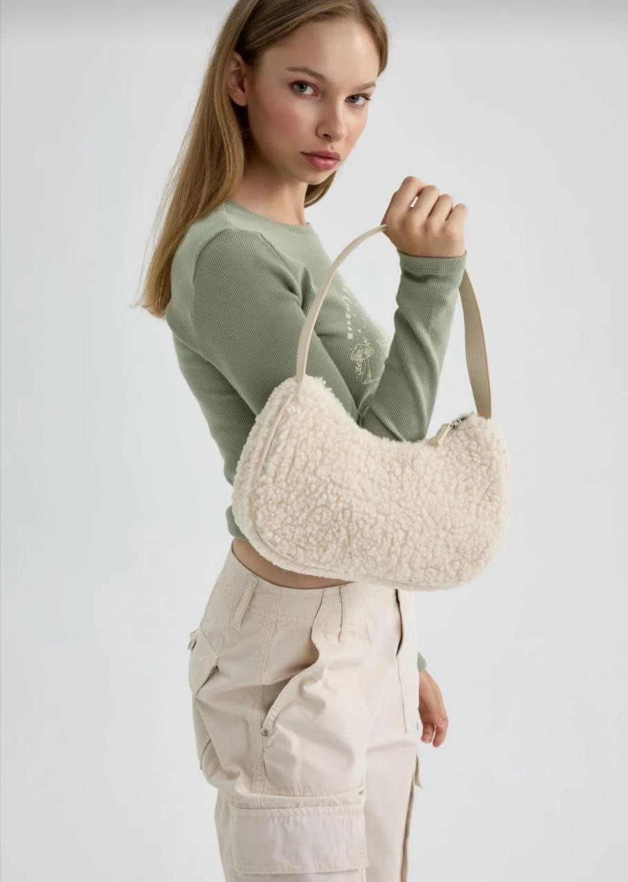 Beige handbag