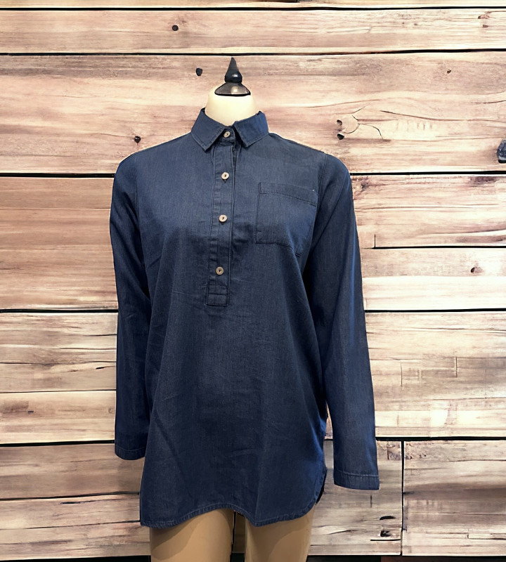 Denim Blouse 522B101