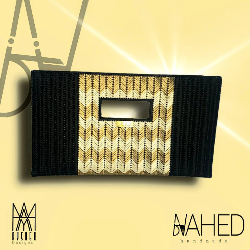 women’s handmade clutch - Hover