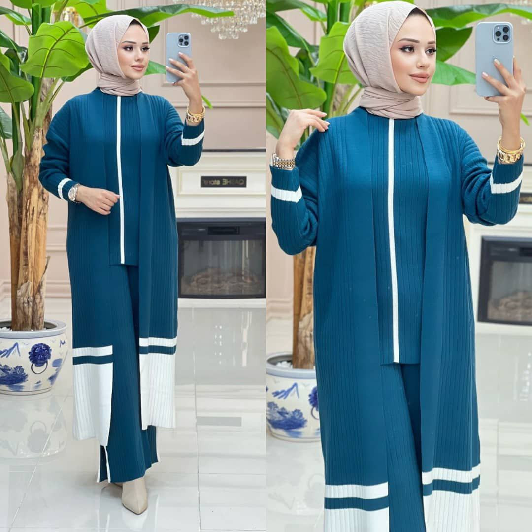 Blue triko set 3pc - Hover